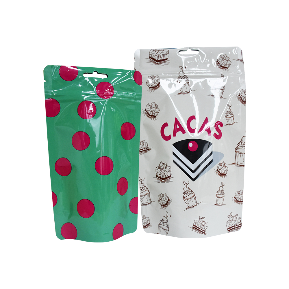 Retail Transparent Custom Printed Cookie Bags