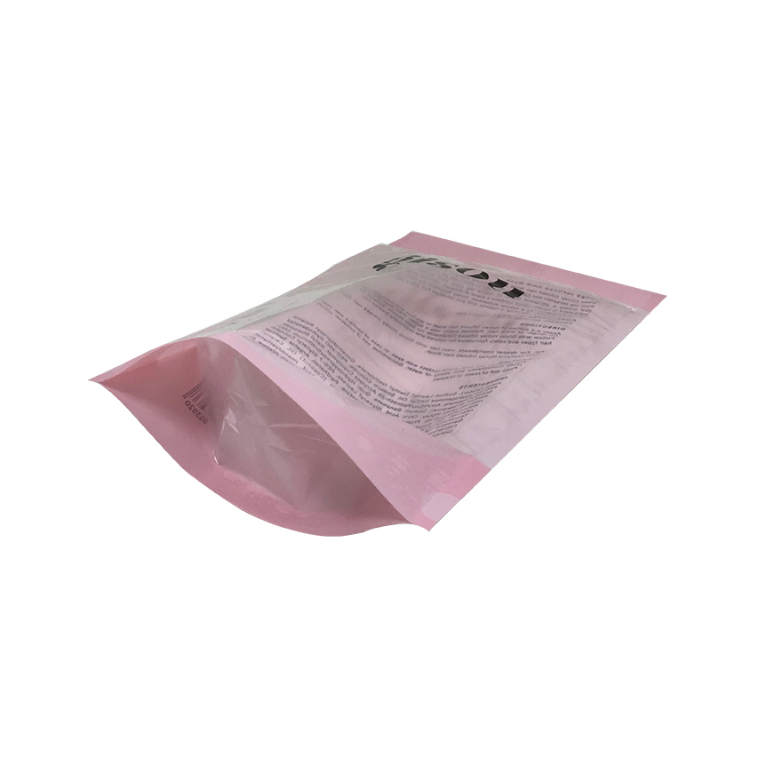 100% Compostable Recycled Packaging Pouches Ziplock Stand Up Pouch Manufacturers Wholesale