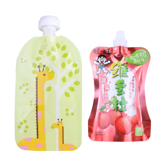 Plastic Zip Lock Recycling Baby Reusable Food Pouch