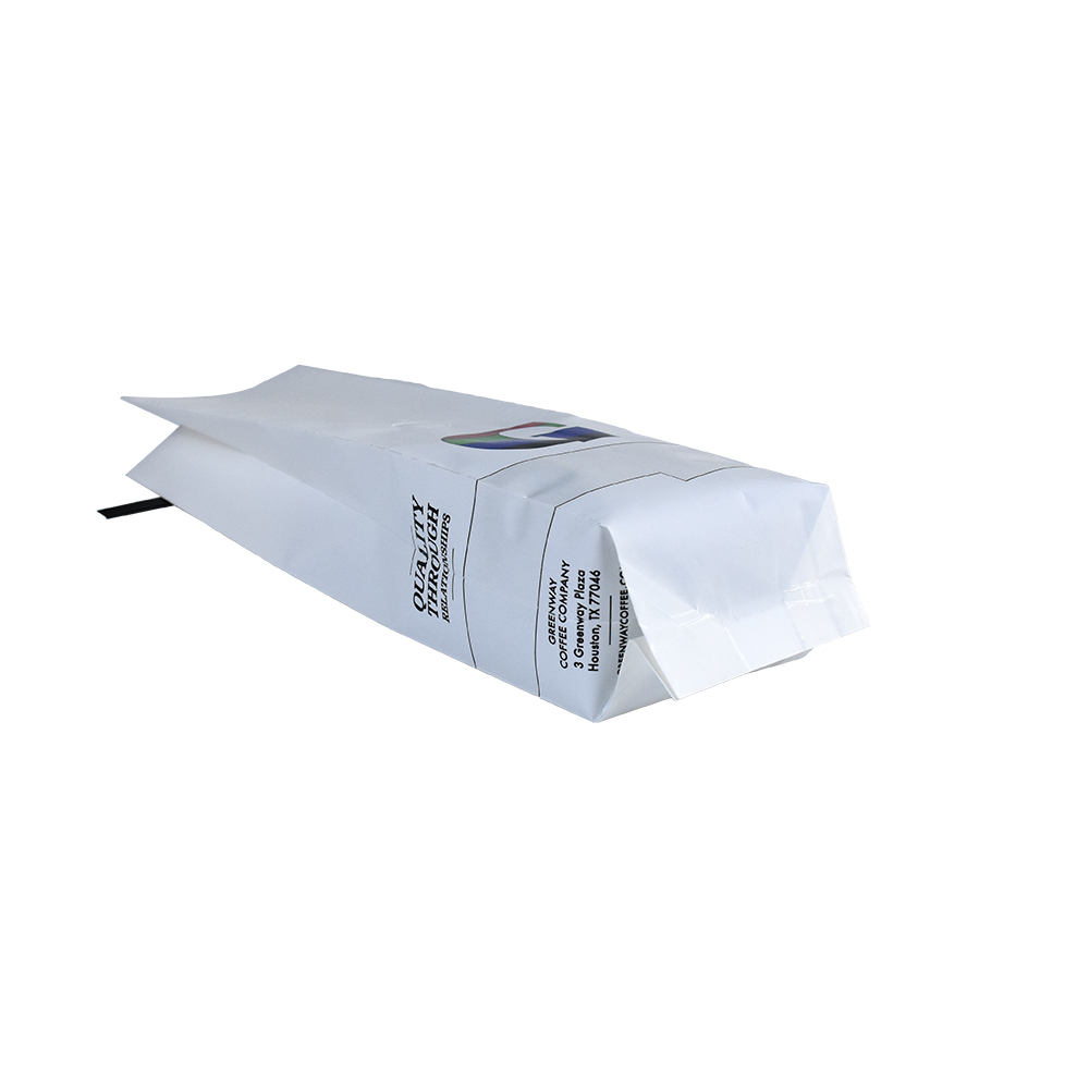 Cheap Standard Recyclable Materails Side Gusset Compostable Plastic Bag with UV Spot