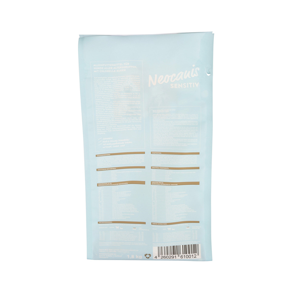 Custom Made Heat Seal Heat Seal Pet Food Pouch Factory Supply