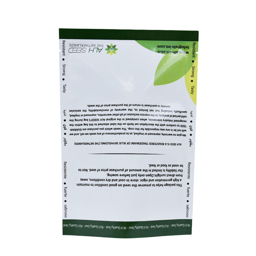 Laminated Material Hot Stamping Stand Up Tea Pouches