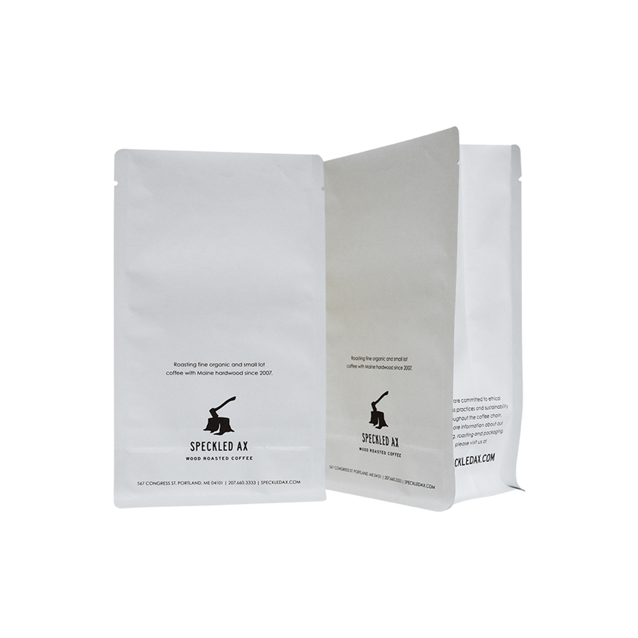 Custom Logo Offset Printing Biodegradable Stand Up Pouch 12 Oz Coffee Bags Clear Zipper Bags Wholesale