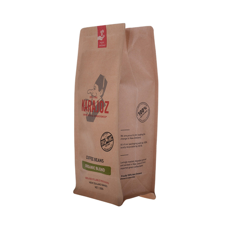 Heat Seal Eco Friendly Renewable 12 Oz Coffee Bag