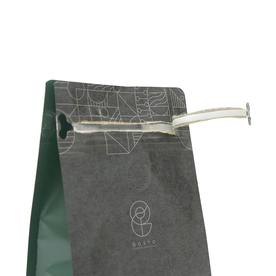 Excellent Biodegradable Zippered Bags With A Twist The One Zip Way 4 Oz Coffee Bags 