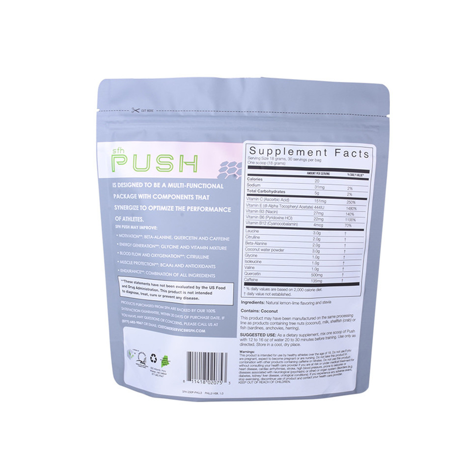 Custom Logo Rough Matte Different Types Of Pouch Packaging
