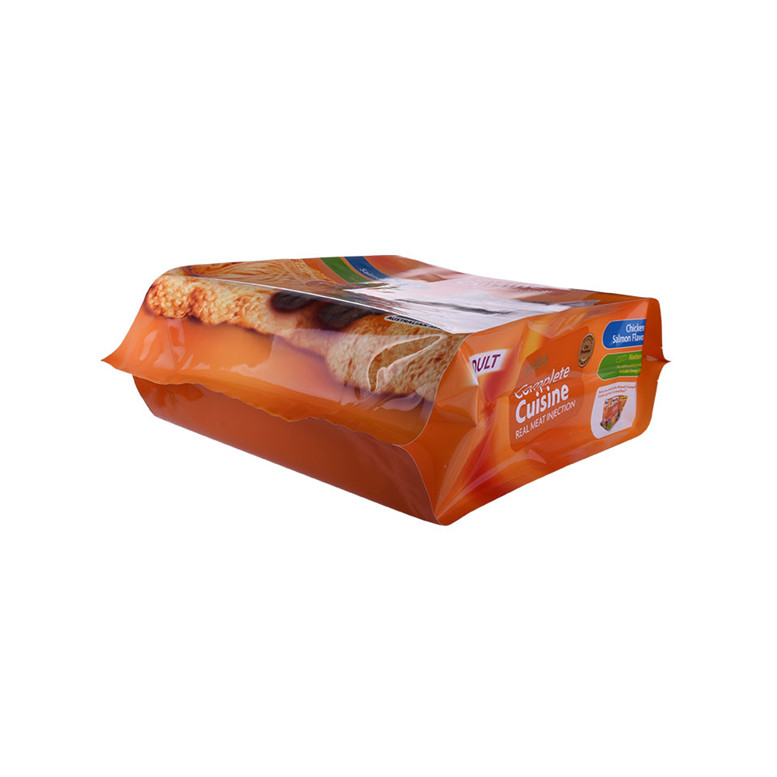 Newest Recyclable Materials Block Bottom Eco Friendly Cat Litter Bags with Glossy Finish