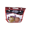 Square Bottom Clear Eco Friendly Cellophane Compostable Potato Bags with Hang Hole