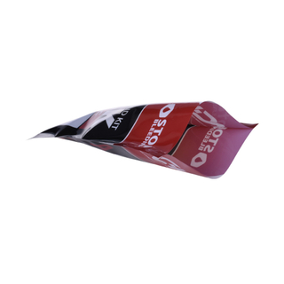 Good Quality Rough Matte Snacks Packaging Kraft Paper Ziplock Biscuit Bag