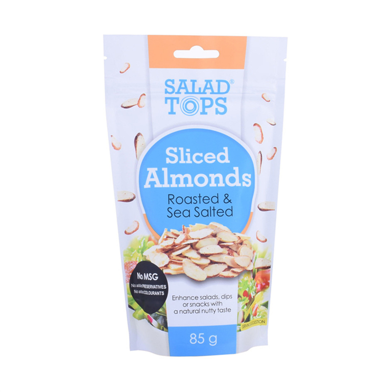 Custom Heat Seal Tear Notch Compostable Cellophane Gourmet Snack Wholesale Pouch
