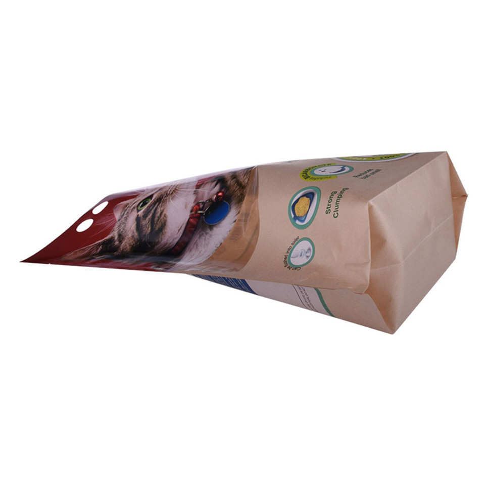 Paper Recycle Bags Heat Sealable Plastic Food Doypacks