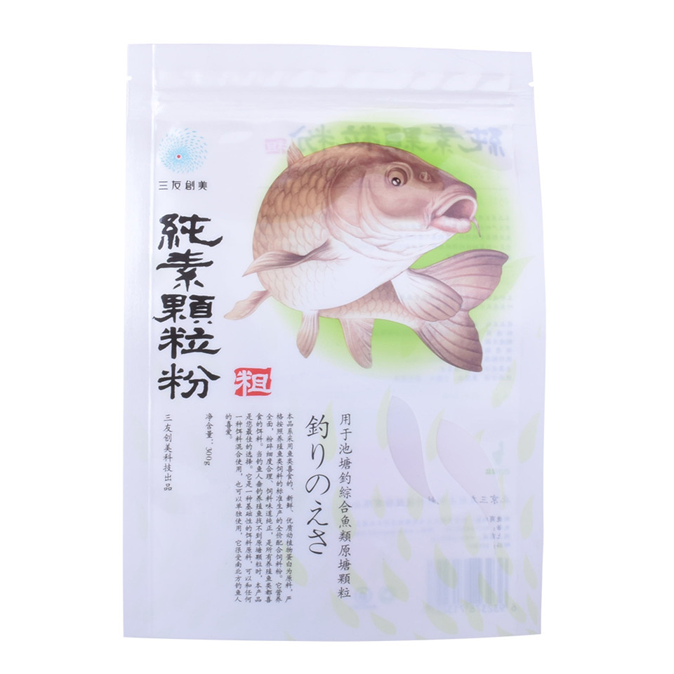 Retail Customised Good Seal Ability Laminated Material Fish Food Bag Packaging