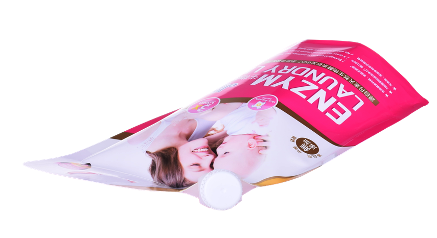 Popular Uv Spot Milk Packaging Plastic Bag