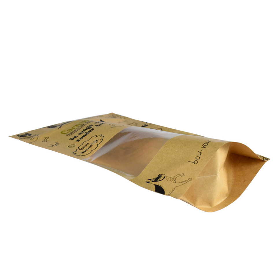 Free Samples Recyclable Materials Dog Food Packaging Paper Bag