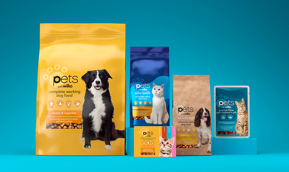 custom pet food packaging