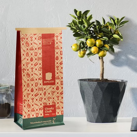 Bloquer les sacs en papier inférieur