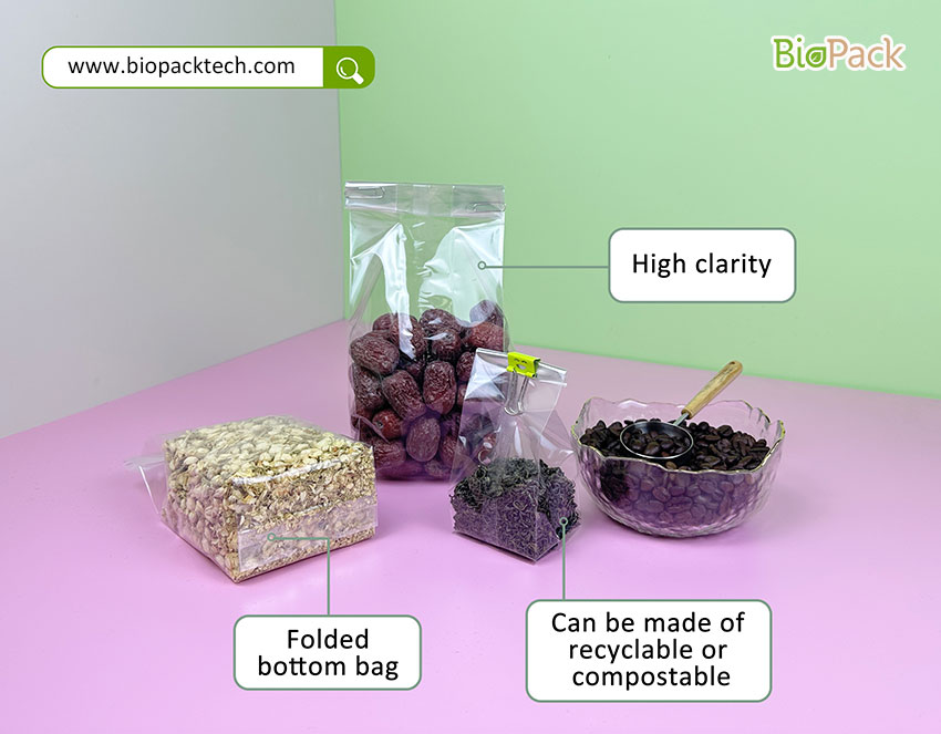 gusseted plastic bags