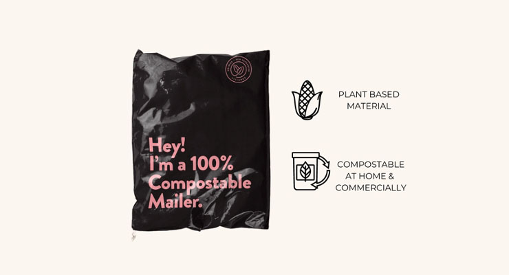 bio compostable mailer