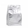 Heat Seal Foil Lined Custom Printed Biodegradable Mylar Foil Coffee Packaging Flat Block Bottom Pouches with Valve
