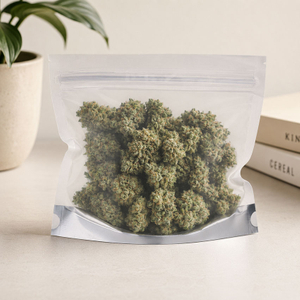Custom Printed Recyclable Cannabis Mylar Bags
