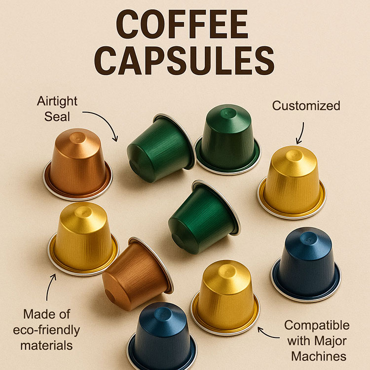 custom coffee capsules