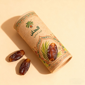 Eco Friendly Custom Paper Tube Packaging for Dates