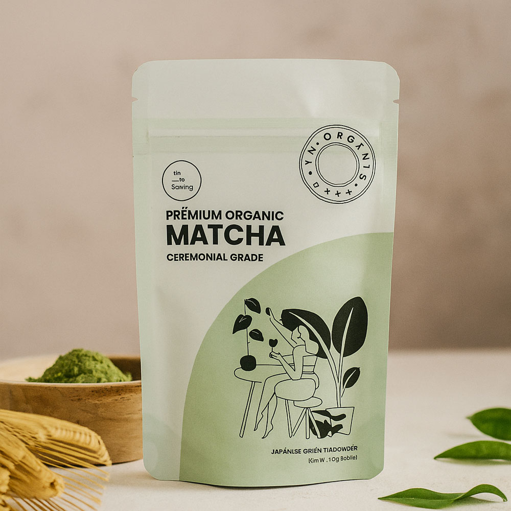 Custom Matcha Packaging Bags for Premium & Sustainable Brands
