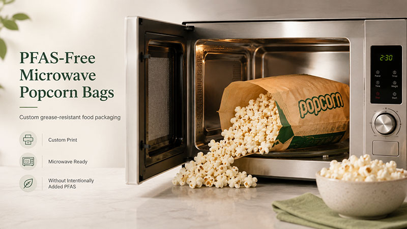 pfas-free microwave popcorn bags