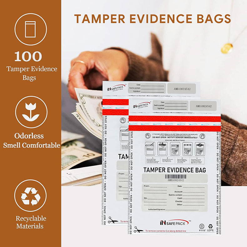 tamper evident bags