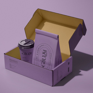 Factory Sale Branding Design Delivery Recyclable Coffee Packaging for Ecommerce