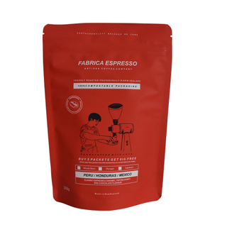 Custom Corn Starch Home Compost Bio PBS Coffee Pachaging Bag with Logo Design