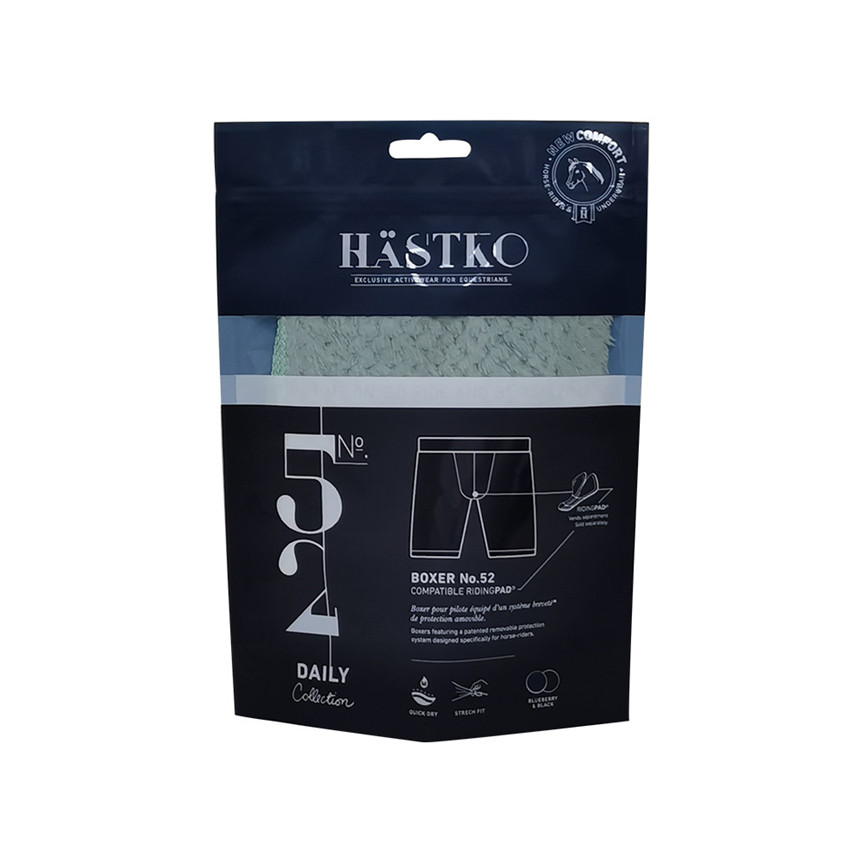 Pre Printed Bio Compostable Bra Garment Packaging Bags For Clothing