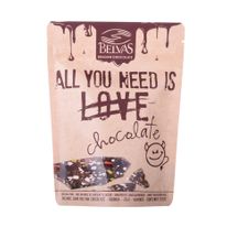 China Factory Screen Printing Kraft Frosted Stand Up Zipper Pouches Bags with Window Wholesale