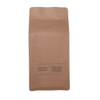 Kraft Coffee Bag Packing Ziplock Square Bottom Pouch Spot Printing