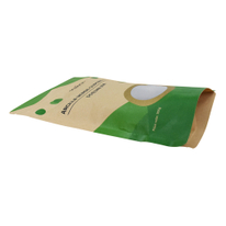 Reclosable Compostable Zipper Sachet Barrier Paper Sample Spice Bag