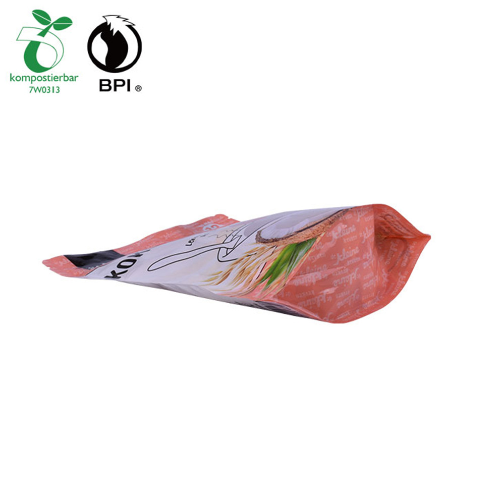 100% Compostable Dry Fruit Corn Starch Reusable Ziplock Snack Bag