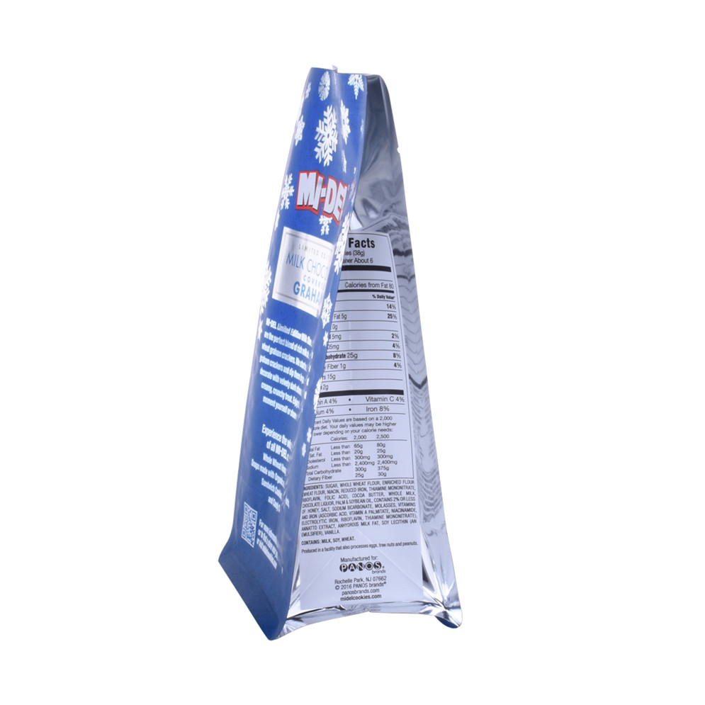 Zipper Custom Plastic Aluminum Foil Self Standing Sugar Packaging Bag