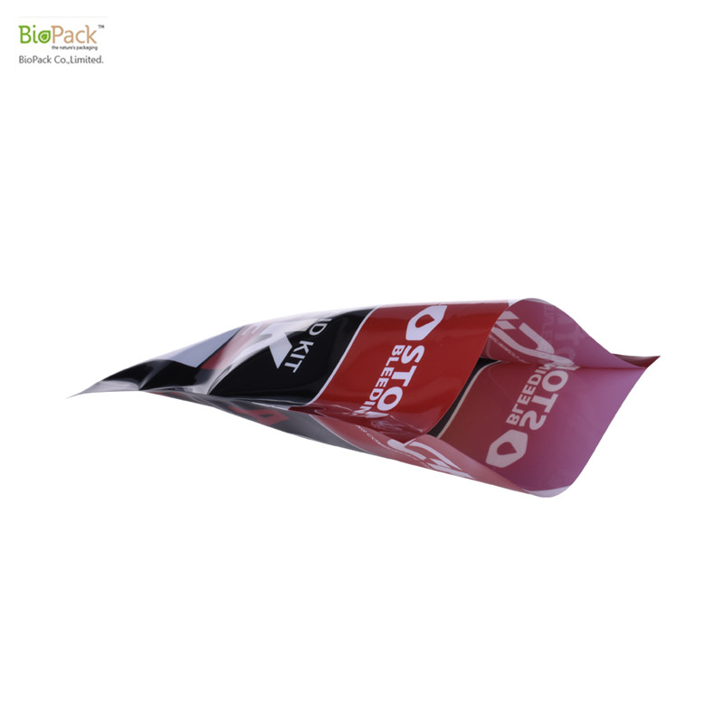 Flexible Plastic 3 Sides Seal Nylon Bag For First AID Pack with Custom Print China Factory