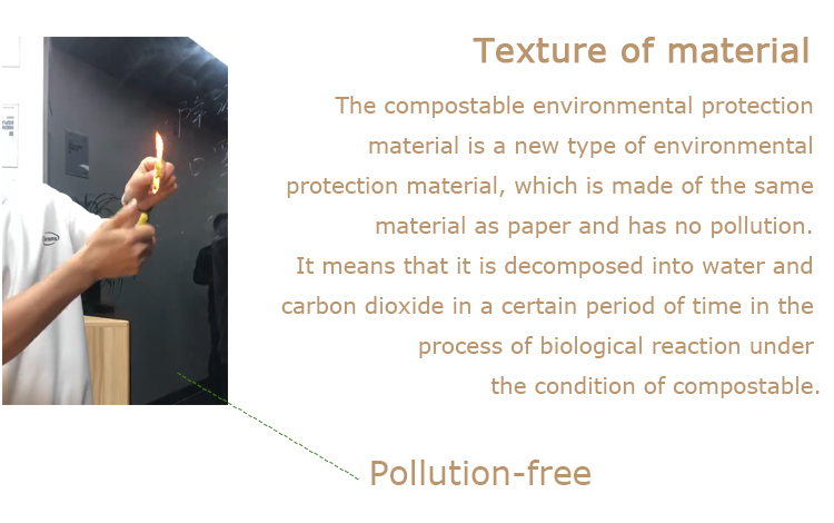 ruban transparent biodégradable