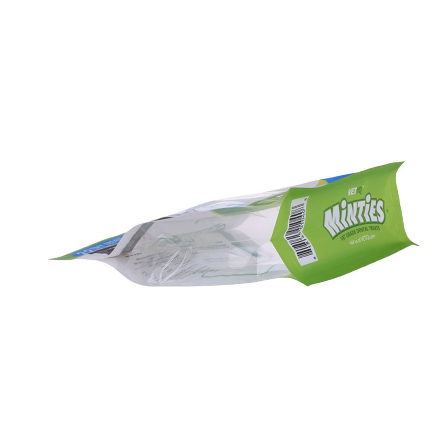 OEM Dry Pet Food Nylon Cat Litter Quad Sealed Pouch Ziplock