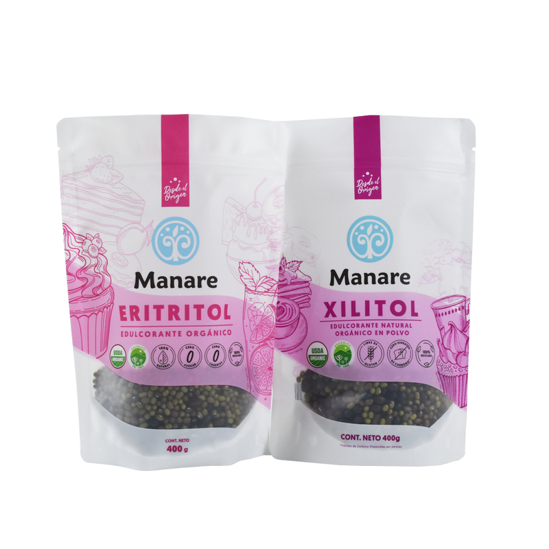 New Style Aluminium Foil Dry Spices Packaging Bags Moringa