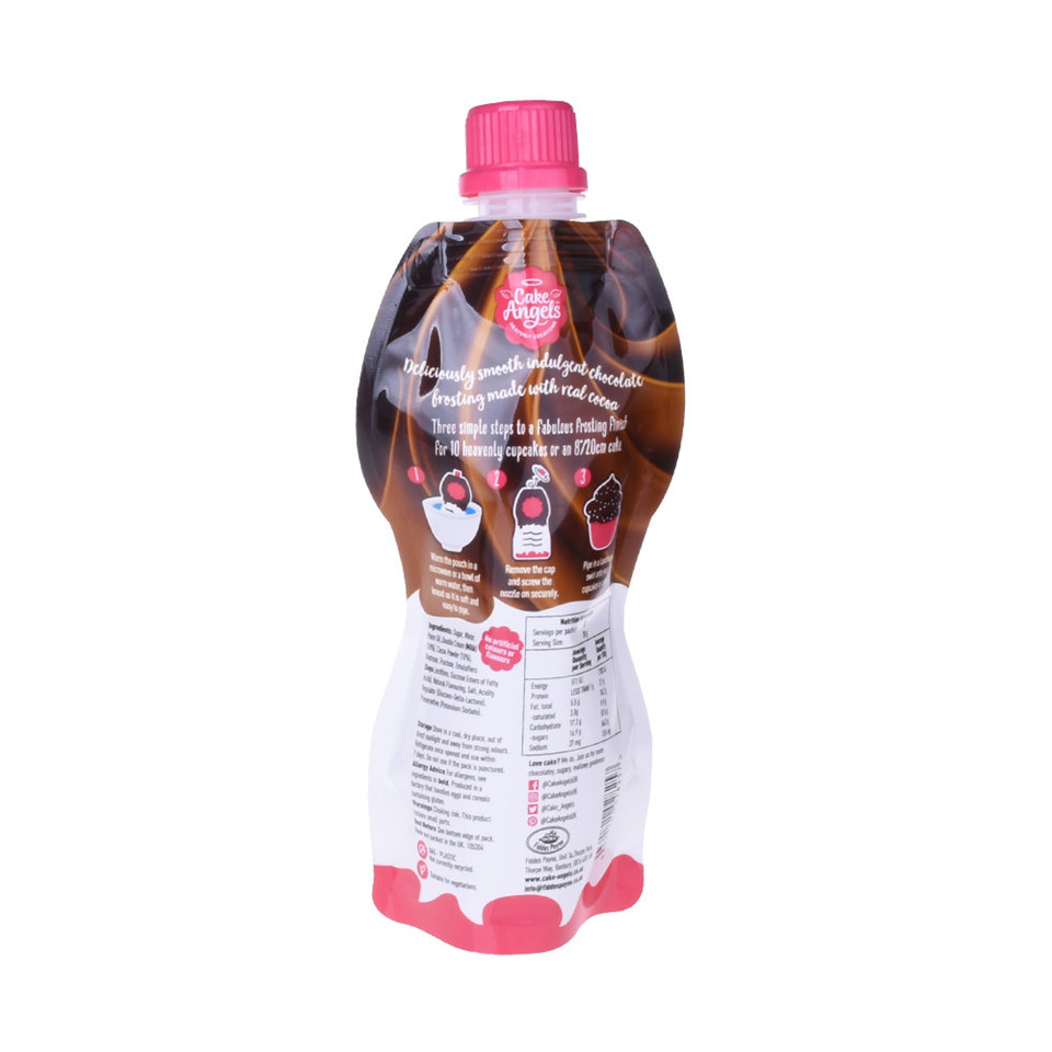 Customized Logo Excellent Drink High Quality Spout Pouch Free Samples