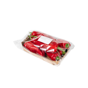 Eco Friendly Heat Seal Clear Cellophane Plastic Bags for Red Chili