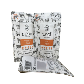 Eco Friendly Tear Notch Stand Up Pouch Zipper Bags