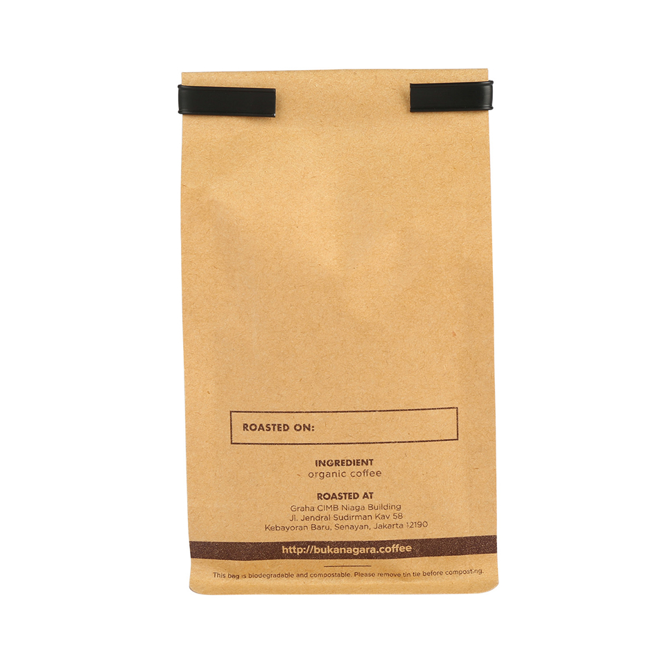 Custom Made Eco Friendly Small Plastic Zipper Sealing Coffee Bags 