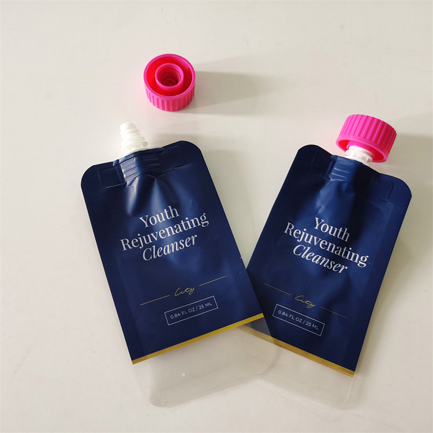 New Design Food Grade Baby Resistant Juice Fruit Mud Spout Pouch 