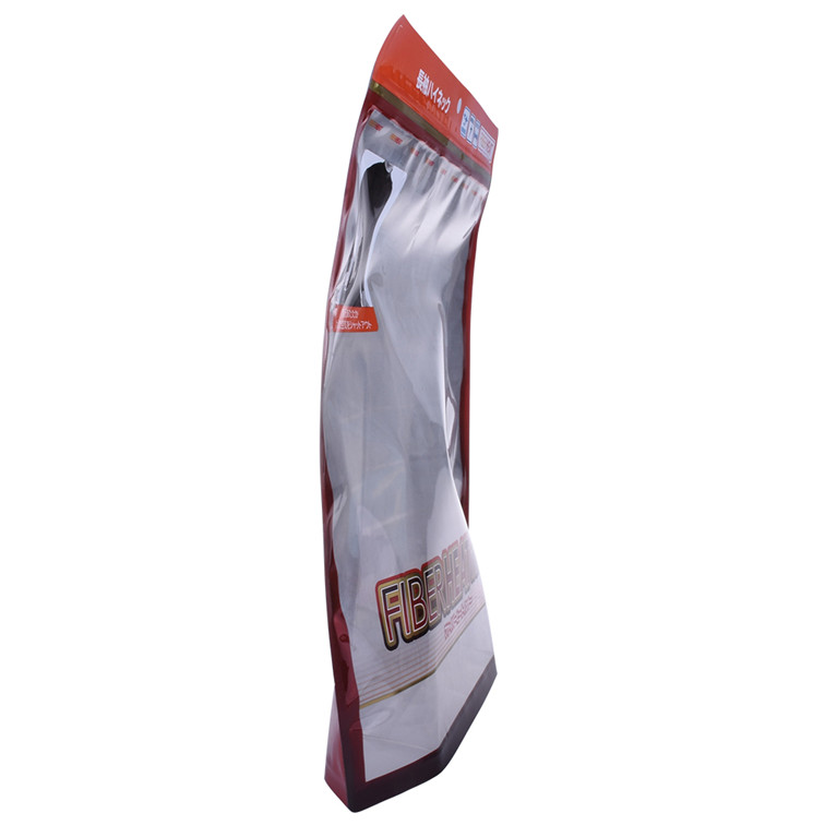 Biodegradable Stand Up Pouch Eco-Friendly Garment Zipper Clothing Bag