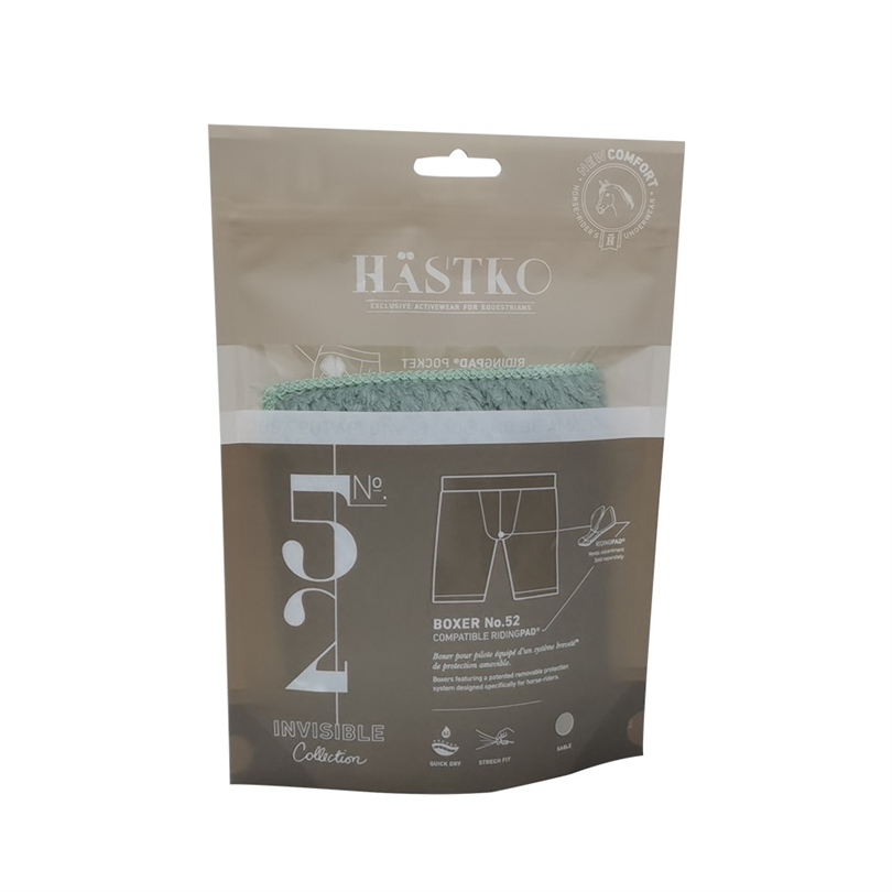 Bao bì túi ziplock doypack có thể phân hủy sinh học cho áo phông