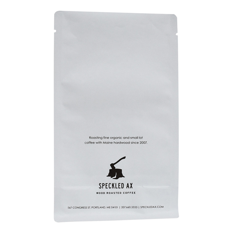 Completely Compostable Matt Coating New Design Custom Production 250 Gram Coffee Bag