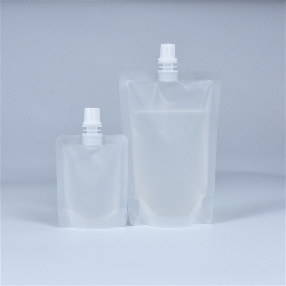 K-seal Plastic Mylar Recycled Transparent Drink Pouches Wholesale